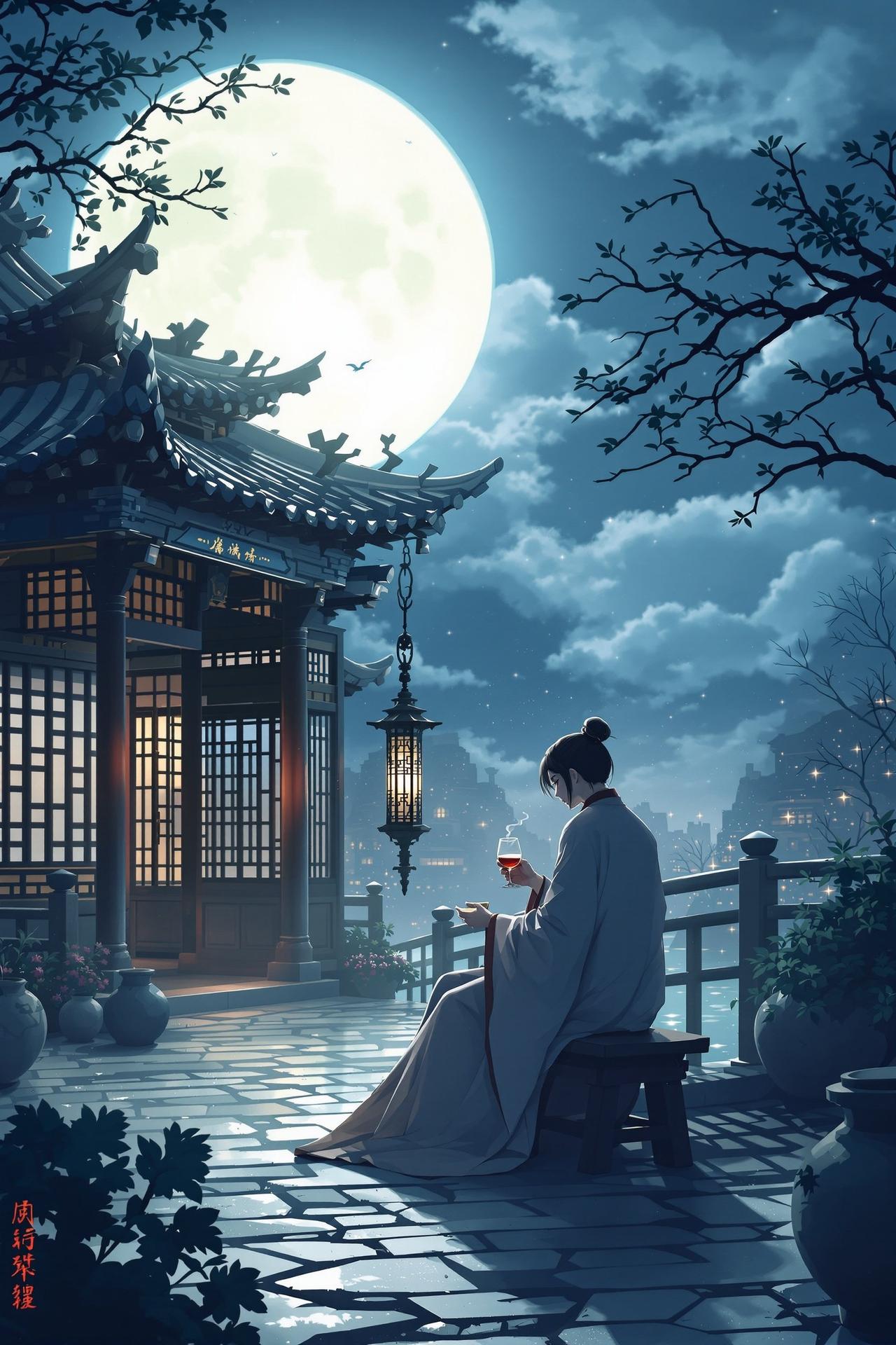 月下独酌 - acg动漫精选番剧 月下独酌 - acg动漫武侠言情番剧封面